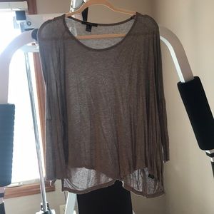 Long sleeve float top